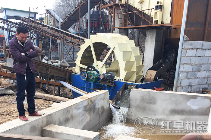 洗砂機客戶現場 洗砂機客戶現場