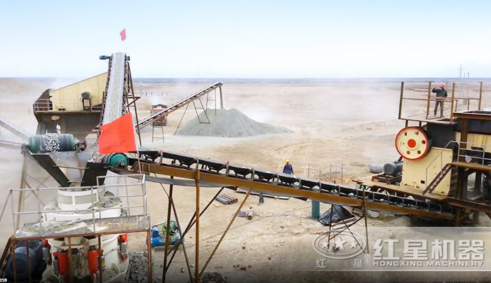 破碎生產現場展示 破碎生產現場展示