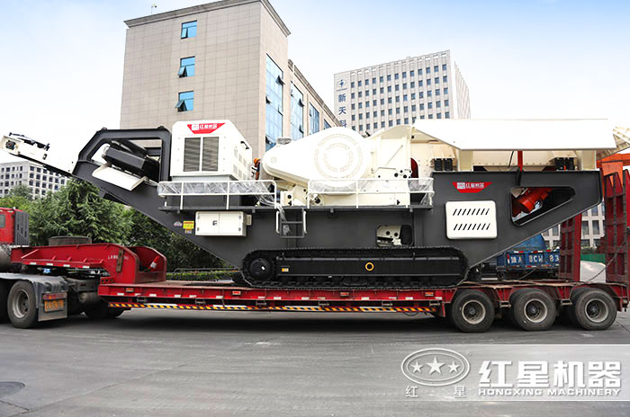 紅星機器小型建筑垃圾破碎機發貨現場 紅星機器小型建筑垃圾破碎機發貨現場