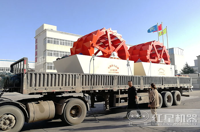 大型洗沙設備發貨現場 大型洗沙設備發貨現場