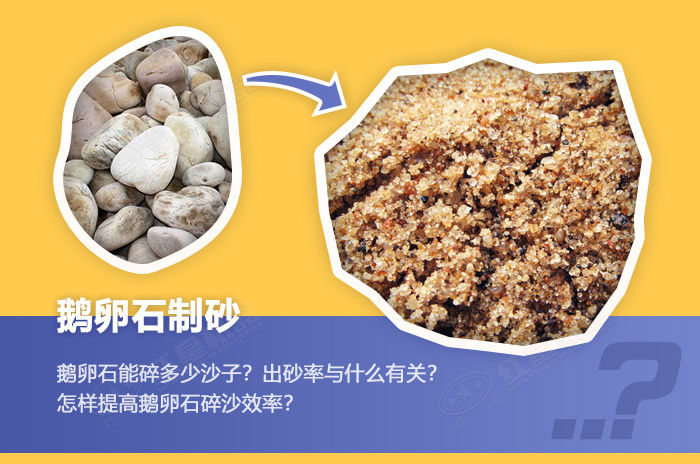 鵝卵石碎沙加工效果展示圖 鵝卵石碎沙加工效果展示圖