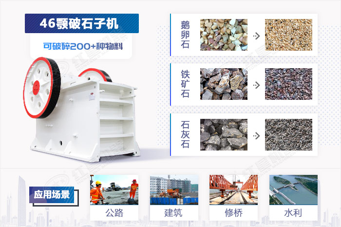46鄂破石子機適用領域 46鄂破石子機適用領域