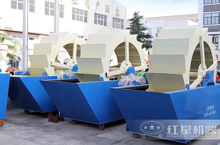 單輪式洗砂機設(shè)備 單輪式洗砂機設(shè)備