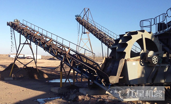 水洗沙設備作業現場展示 水洗沙設備作業現場展示