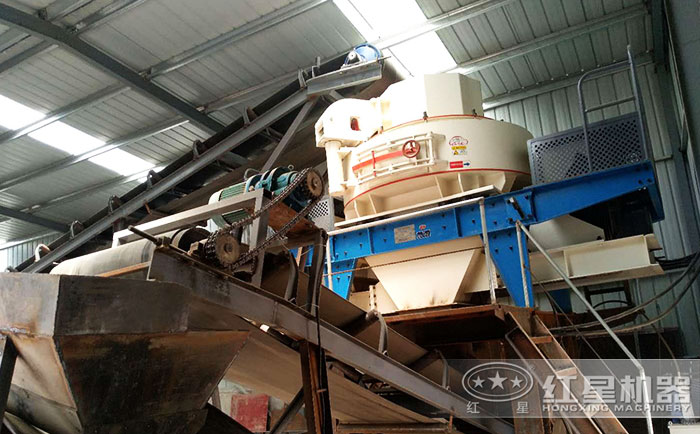 室內制砂現場展示