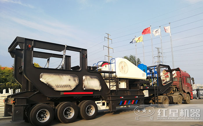 紅星機(jī)器砂石料破碎設(shè)備發(fā)貨現(xiàn)場 紅星機(jī)器砂石料破碎設(shè)備發(fā)貨現(xiàn)場