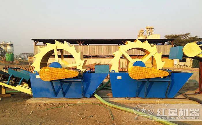 紅星用戶贊比亞洗沙加工現(xiàn)場 紅星用戶贊比亞洗沙加工現(xiàn)場