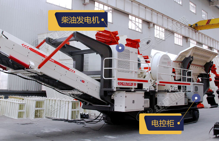 顎破履帶破碎機設備展示