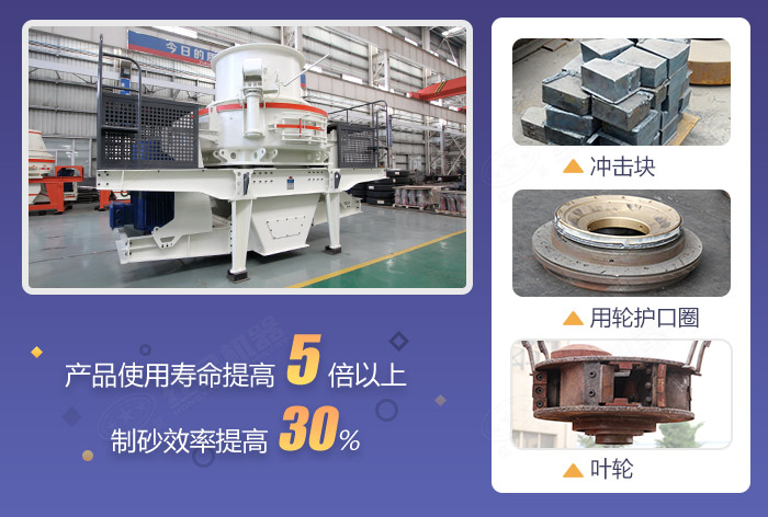 HVI沖擊式制砂機(jī)多面升級(jí)改造
