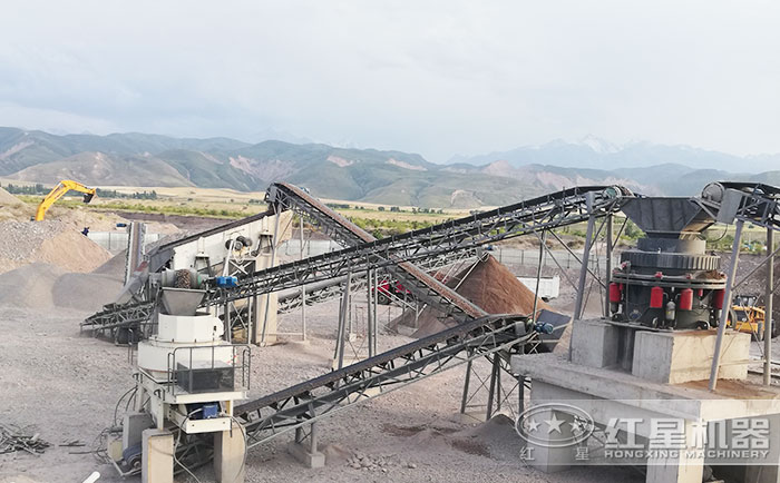 機制砂企業加工現場 機制砂企業加工現場