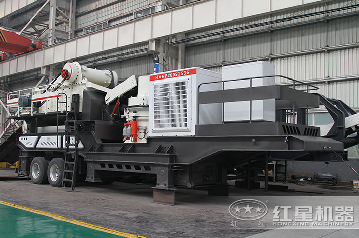 流動石子加工機 流動石子加工機