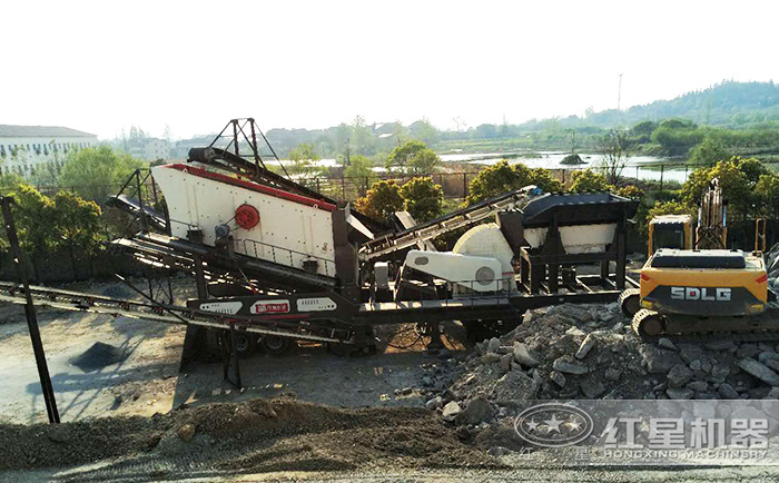 馬鞍山三合一設(shè)備移動錘式石子破碎生產(chǎn)線 馬鞍山三合一設(shè)備移動錘式石子破碎生產(chǎn)線