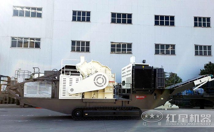 履帶式移動打沙制砂一體機 履帶式移動打沙制砂一體機