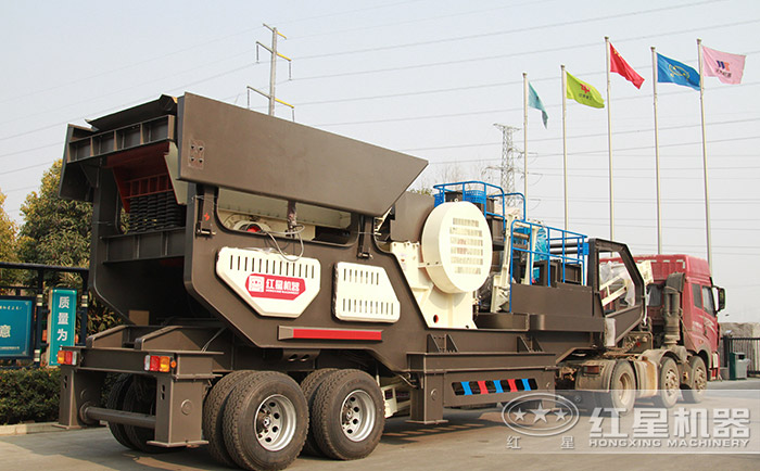 紅星機器新型石子破碎機現(xiàn)貨直發(fā)安徽