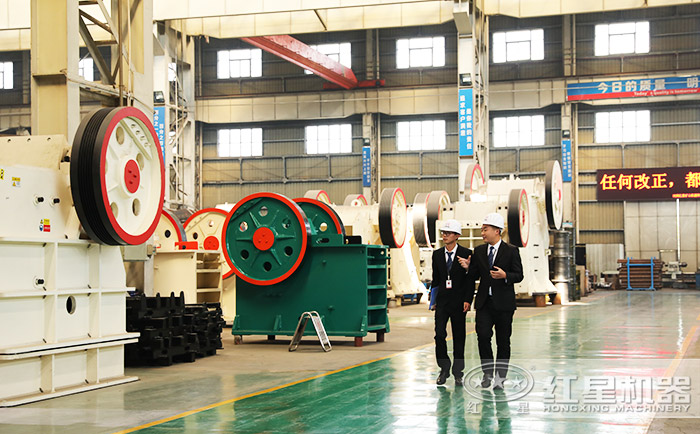 客戶到紅星機器廠區參觀考察設備 客戶到紅星機器廠區參觀考察設備