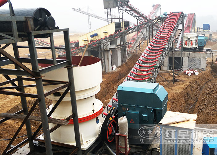 大型碎石加工現場 大型碎石加工現場