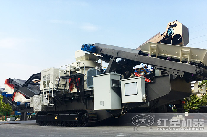 履帶式移動碎石機械 履帶式移動碎石機械