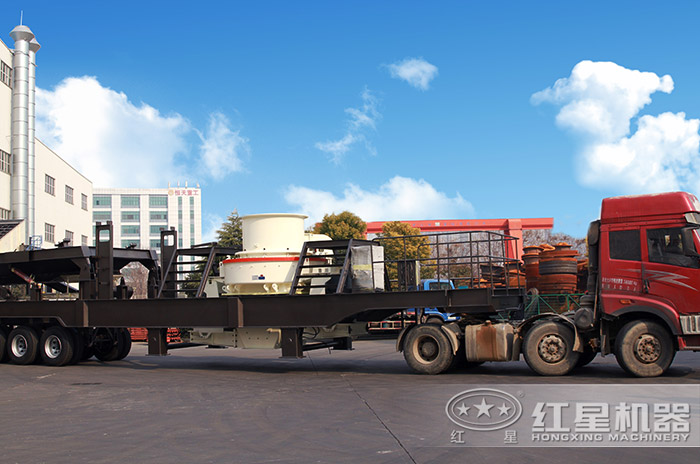 移動制沙一體機發貨現場 移動制沙一體機發貨現場