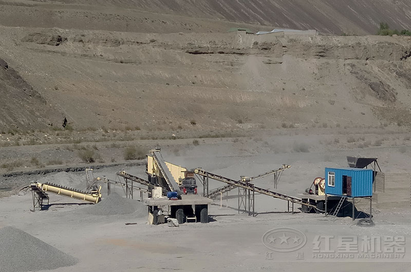 機制砂生產現場 機制砂生產現場