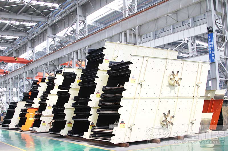 振動篩分離不同粒度成品 振動篩分離不同粒度成品