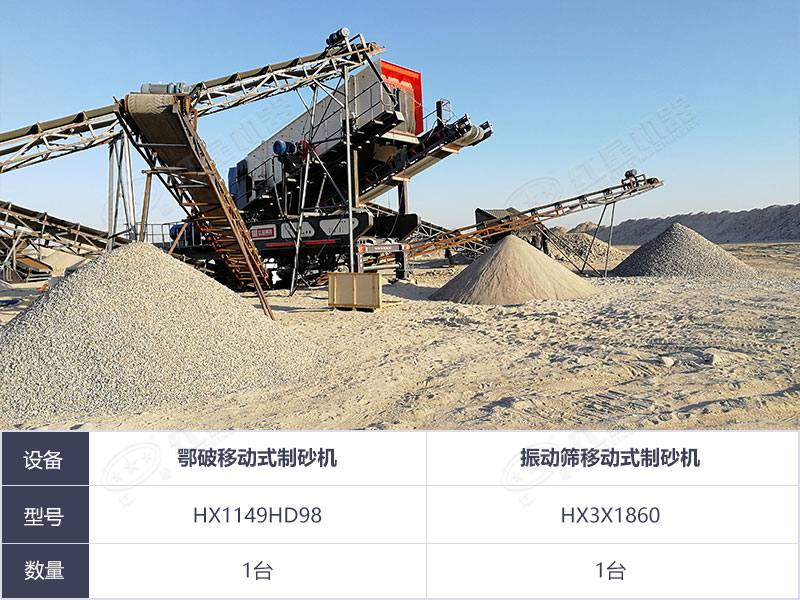 廣西用戶移動制砂生產現場 廣西用戶移動制砂生產現場