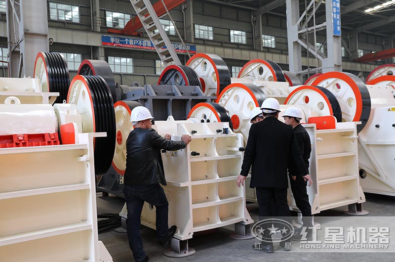 破碎設備用戶參觀現場 破碎設備用戶參觀現場