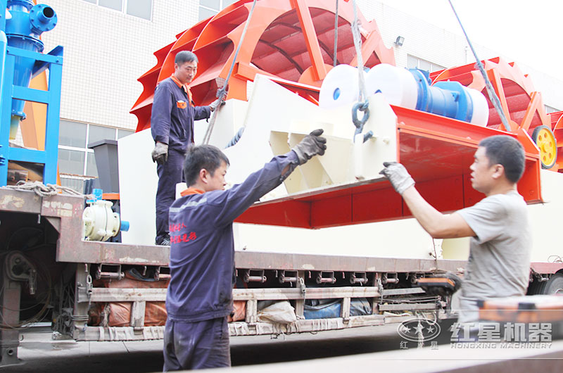 洗砂機優勢多,市場需求大 洗砂機優勢多,市場需求大