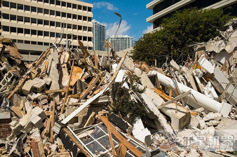 建筑垃圾堆積現場 建筑垃圾堆積現場