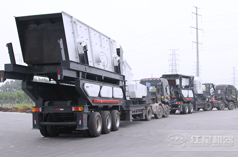 移動式破碎站發貨了 移動式破碎站發貨了