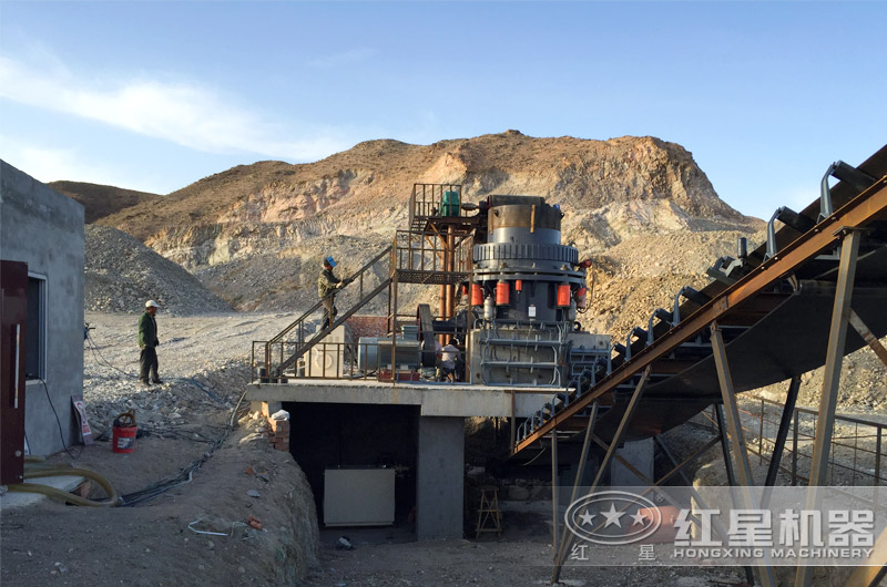 圓錐破碎機碎石現場 圓錐破碎機碎石現場