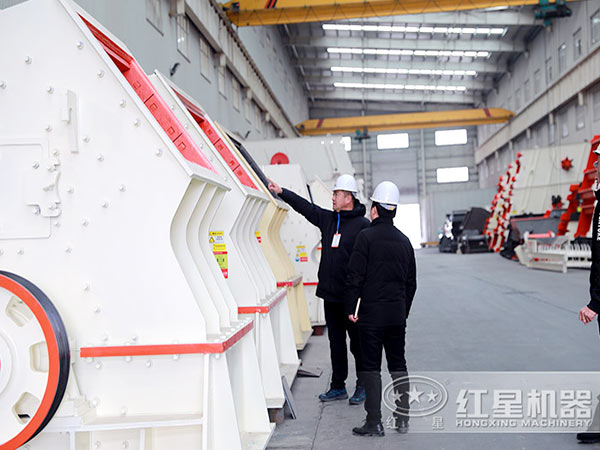 紅星用戶到廠參觀設備現場 紅星用戶到廠參觀設備現場
