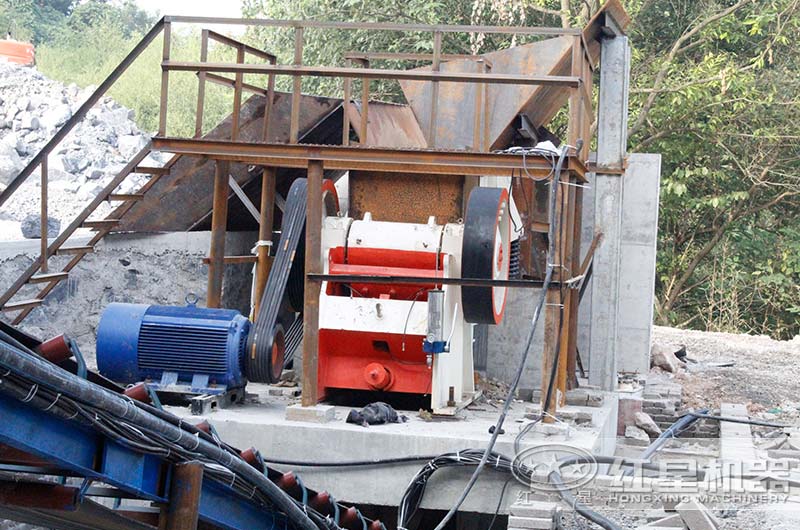 河南石灰石破碎生產線-顎破 河南石灰石破碎生產線-顎破