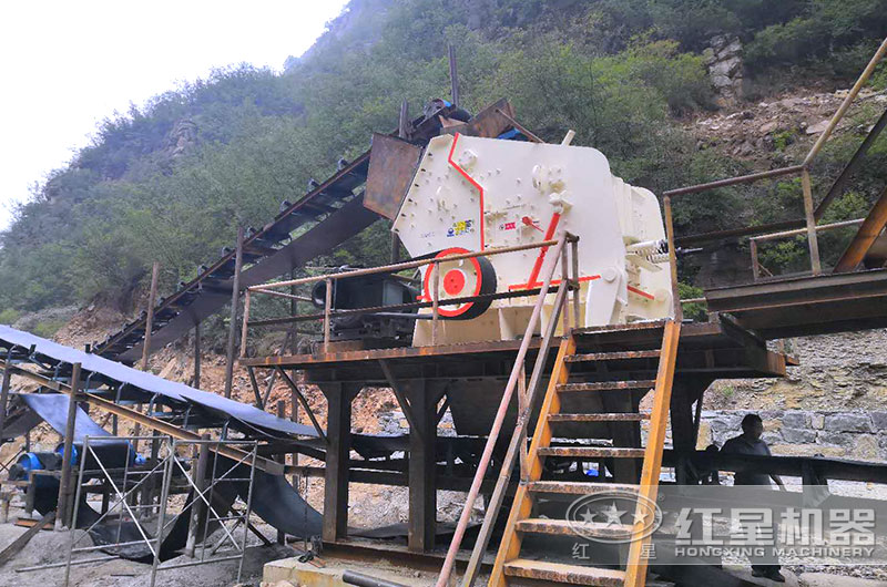 河南石灰石破碎生產線-反擊破 河南石灰石破碎生產線-反擊破