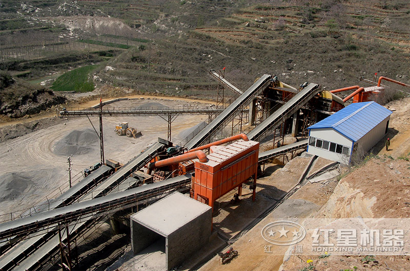 環(huán)保砂石料廠加除塵器 環(huán)保砂石料廠加除塵器