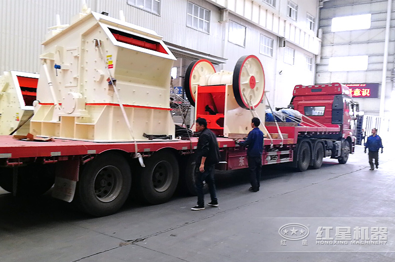 全套破碎設備發貨現場 全套破碎設備發貨現場