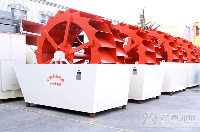 水輪洗沙一體機實拍 水輪洗沙一體機實拍