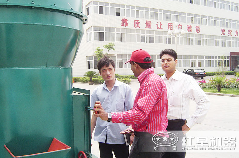 客戶到紅星參觀設備 客戶到紅星參觀設備