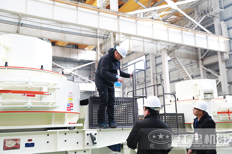 紅星制砂設備廠家發貨現場 紅星制砂設備廠家發貨現場