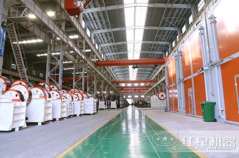 紅星鄂式碎石機生產車間 紅星鄂式碎石機生產車間