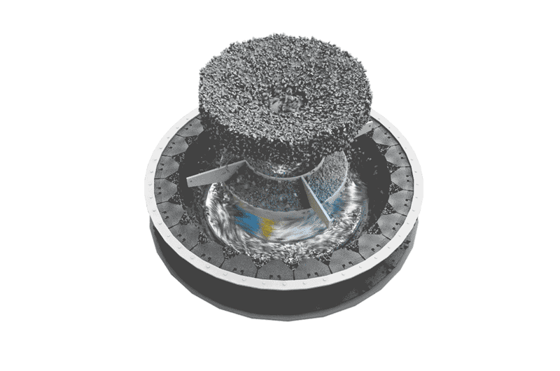 VSI立軸制砂機(jī)工作原理動(dòng)態(tài)圖 VSI立軸制砂機(jī)工作原理動(dòng)態(tài)圖