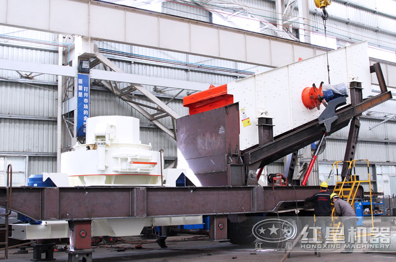 紅星鵝卵石移動制沙機設備生產廠家