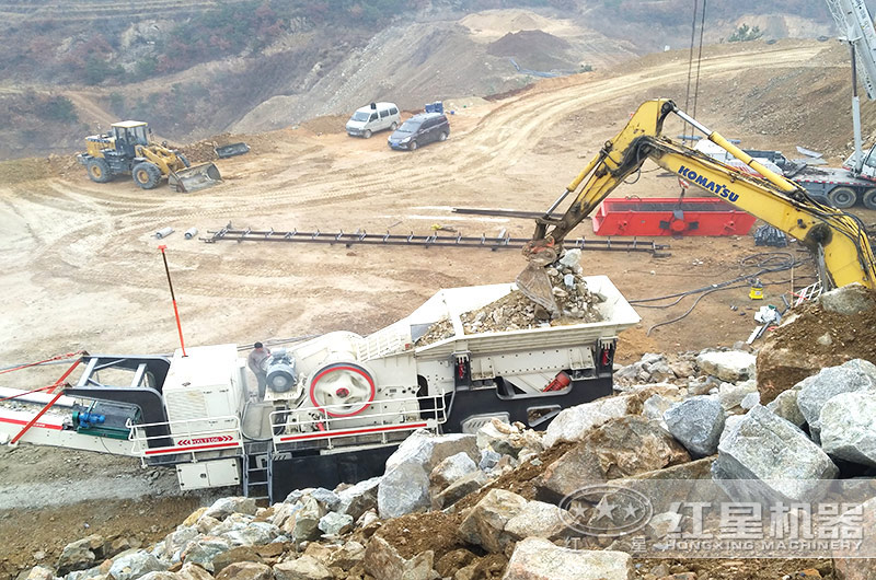 顎式移動破碎機設備——輪胎式 顎式移動破碎機設備——輪胎式