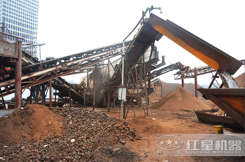 移動式制砂洗砂現場 移動式制砂洗砂現場