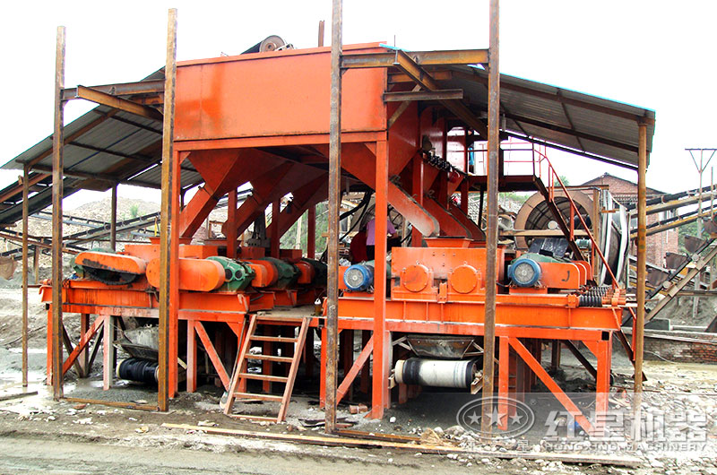 對輥破作業現場 對輥破作業現場