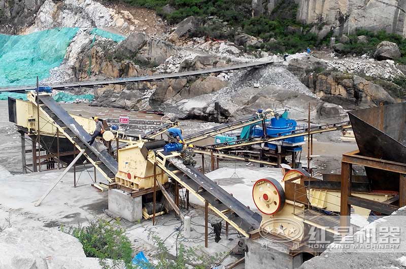 傳統制砂機作業現場 傳統制砂機作業現場